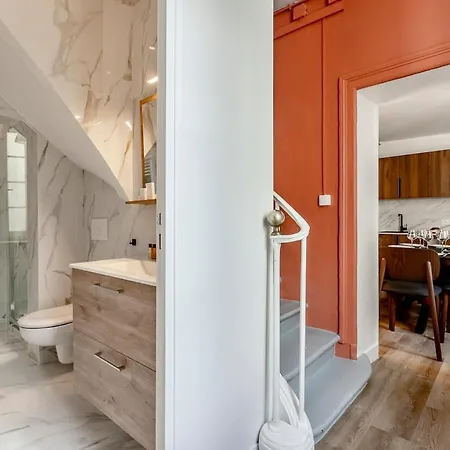 Апартаменты 43#opera # Grand Boulevards # 4bedrooms # 02 # Ac Париж